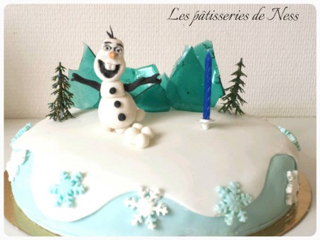 Gateau olaf 