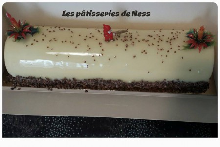 buche vanille ananas